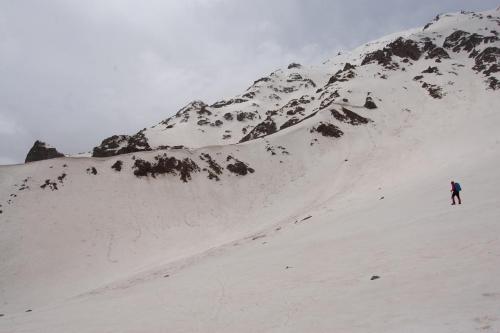 Hiker, Mount Narguess Sehezar Valley Tonekabon Western Mazandaran